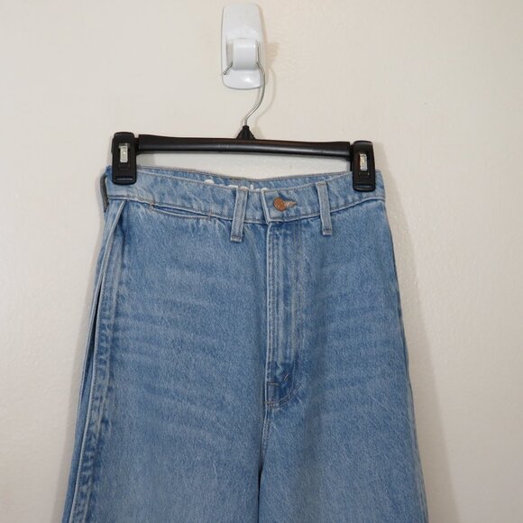 Mother Snacks Size 24 The Piece of Cake Heel Jeans Baggy Wide Leg Relaxed NEW - Picture 4 of 9